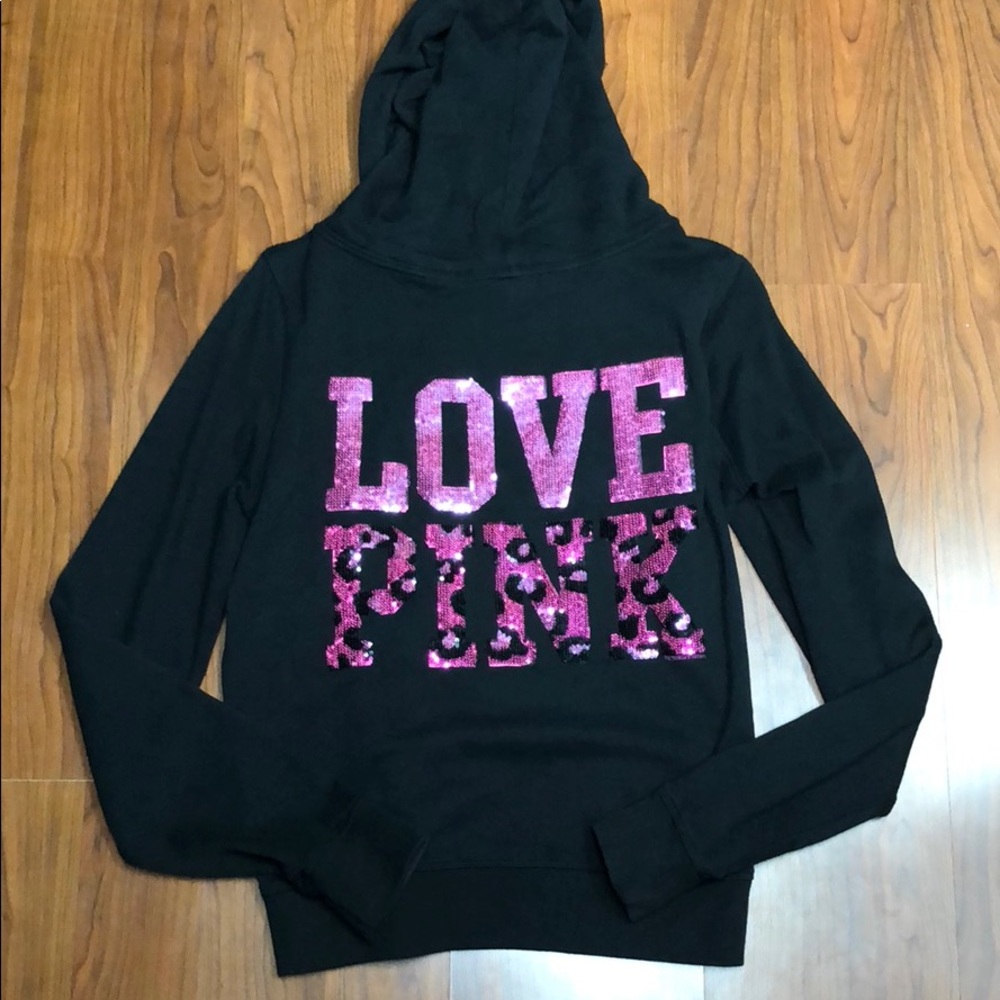 Victoria’s Secret pink Bling hoodie